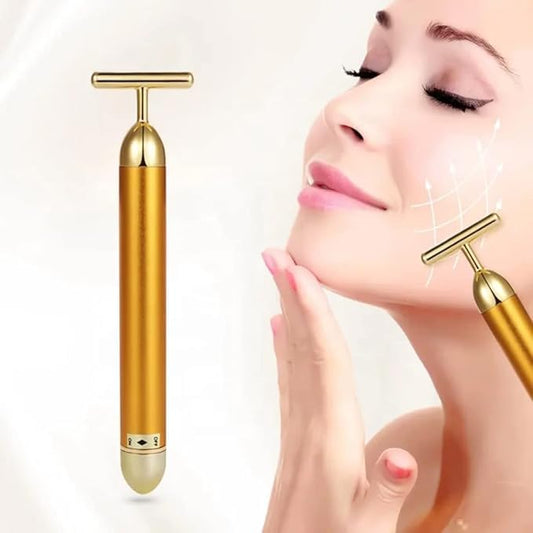 Glow Like Gold: Discover the Benefits of the 24K Gold Face Massager