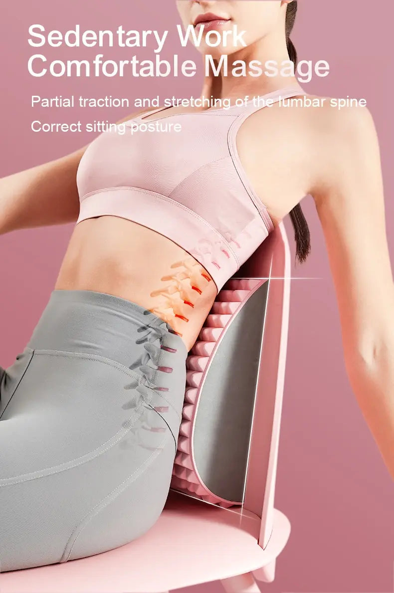 Neck & Back Stretcher for Pain Relief & Posture Support