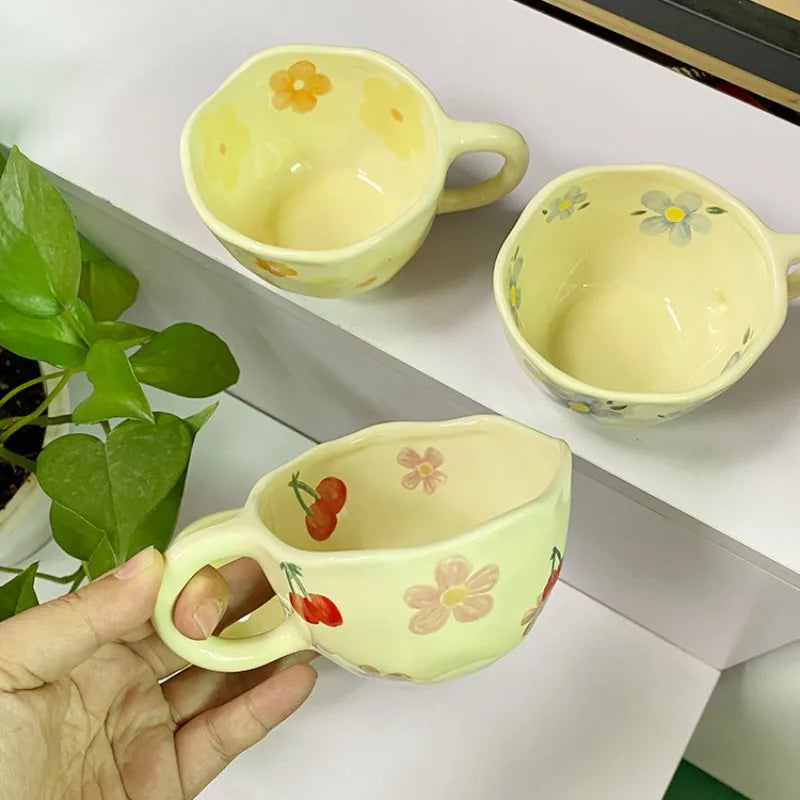Ceramic Mugs For Coffee, Milk, Tea