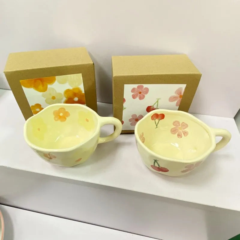 Ceramic Mugs For Coffee, Milk, Tea