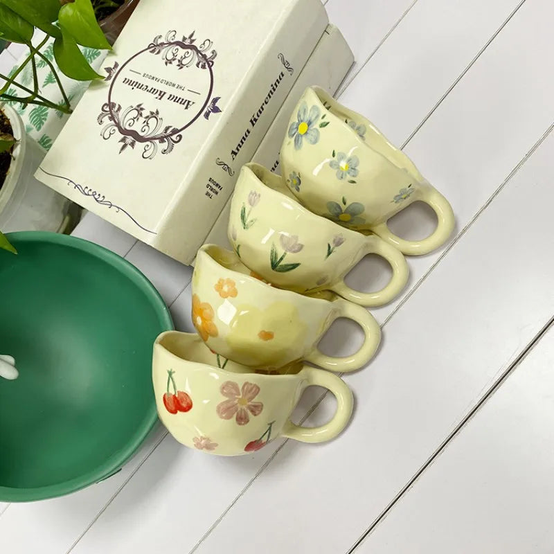Ceramic Mugs For Coffee, Milk, Tea