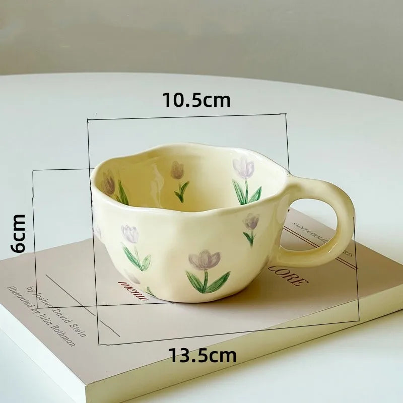 Ceramic Mugs For Coffee, Milk, Tea