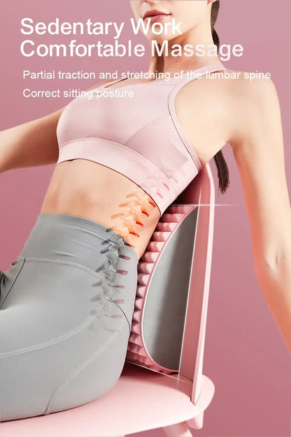Neck & Back Stretcher for Pain Relief & Posture Support