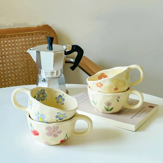 Ceramic Mugs For Coffee, Milk, Tea
