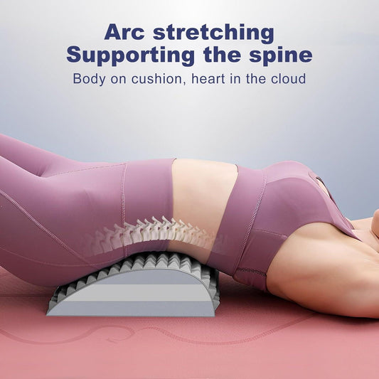 Neck & Back Stretcher for Pain Relief & Posture Support