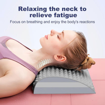 Neck & Back Stretcher for Pain Relief & Posture Support
